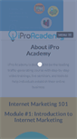 Mobile Screenshot of iproads.com